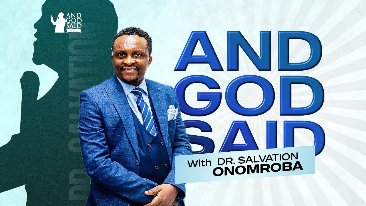 Thou Anointed My Head With Oil | AND GOD SAID | Dr Salvation Onomroba