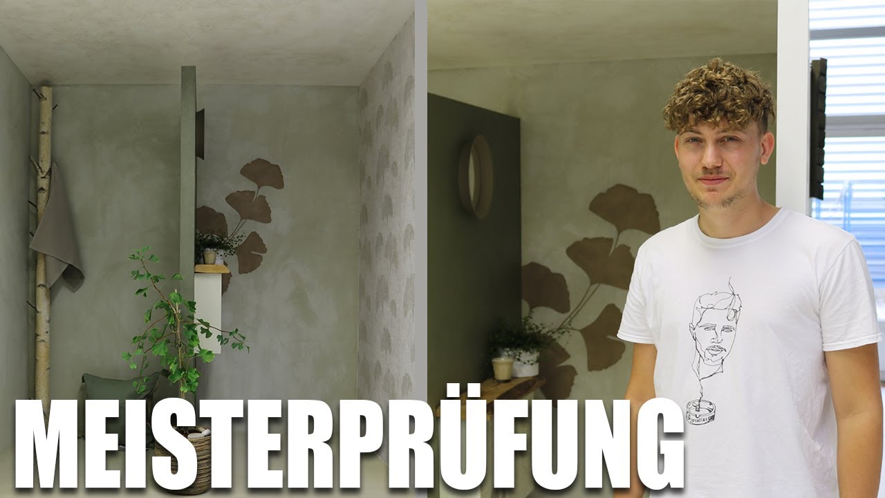 Meine Meisterprüfung als Maler und Lackierer 2020 👨🏼‍🎨 | kreativtobi