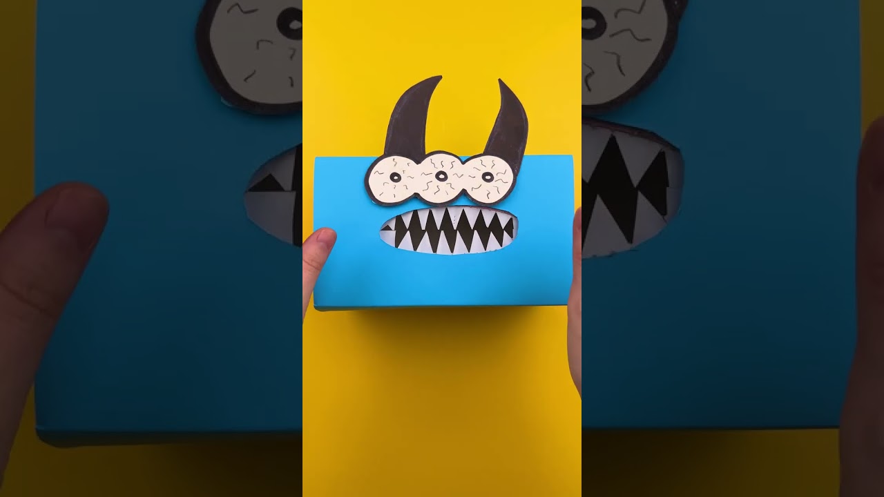 Where Did the Candy Go?! 🍬😲 Make a Candy Monster Box! 👹✨ 