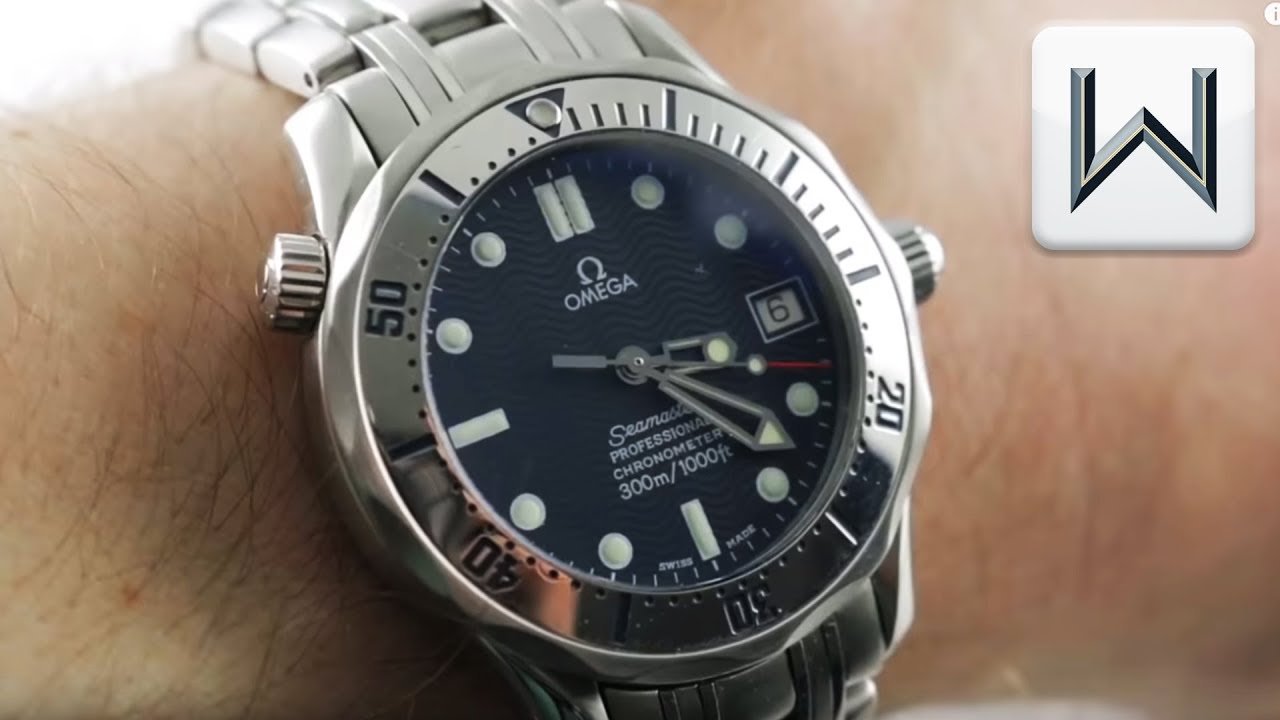 Omega Seamaster Diver 300m MID SIZE 168.1602 Seamaster Professional Luxury Watch Review