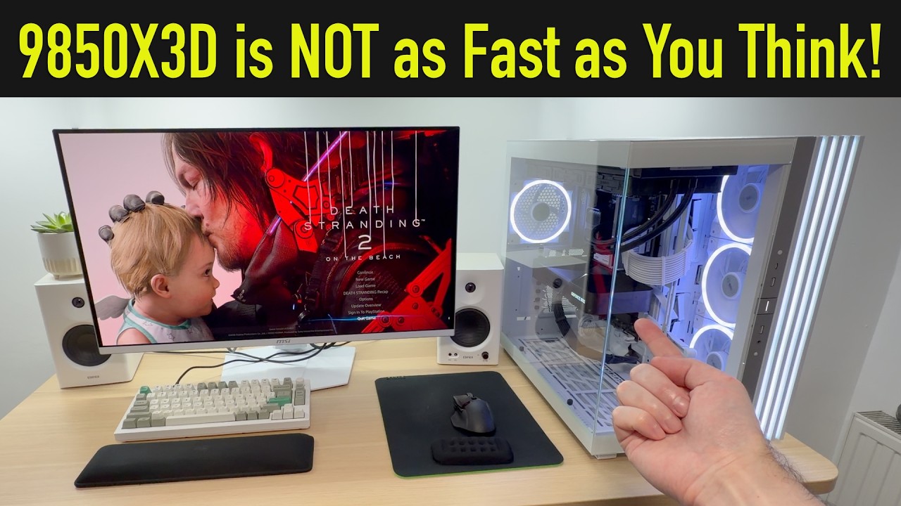 Я обнаружил пределы возможностей процессора Ryzen 7 9850X3D.