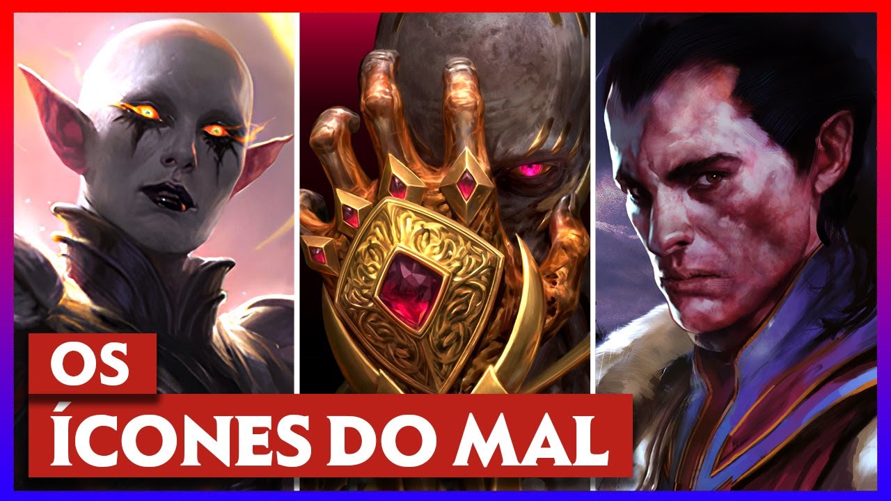 Os Vilões mais ICÔNICOS de D&D | Top 10
