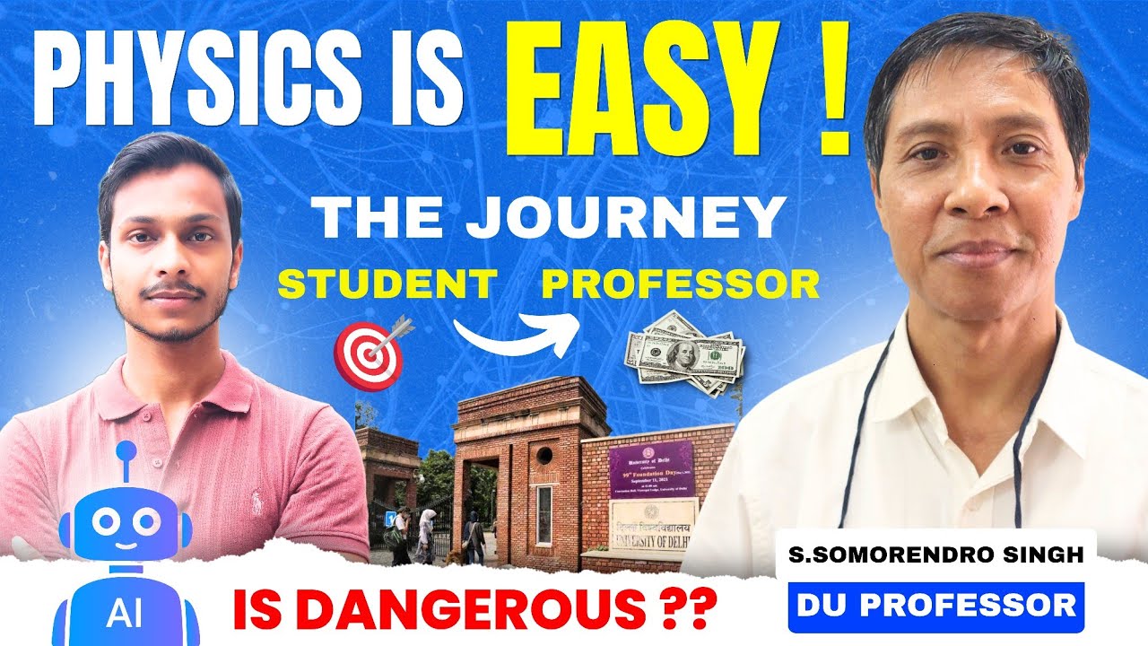From DU STUDENT TO DU PROFESSOR 🔥 | SUCCESS Formula for STUDENTS | Career , AI , Life &  Mistake