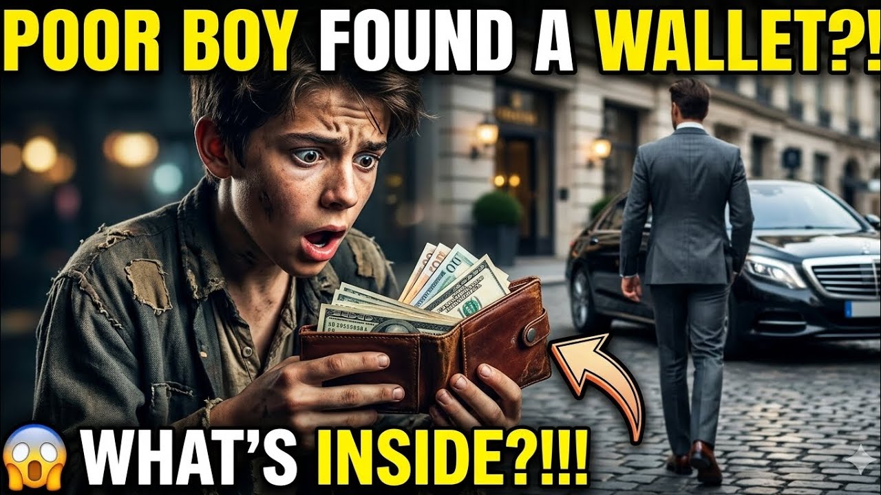 The Poor Boy Who Returned a Million-Dollar Wallet | A Powerful Moral Story