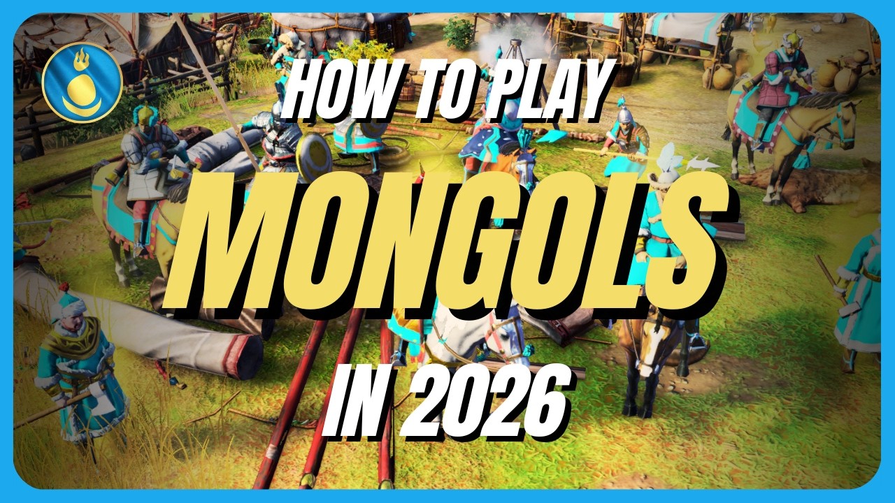 Как играть за монголов в 2026 году | AoE4