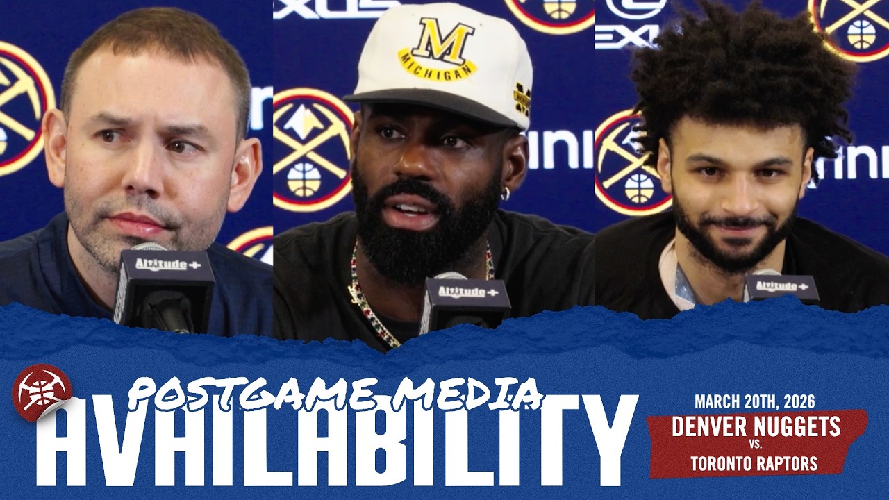 Все послематчевые интервью Denver Nuggets против TOR 🎙️