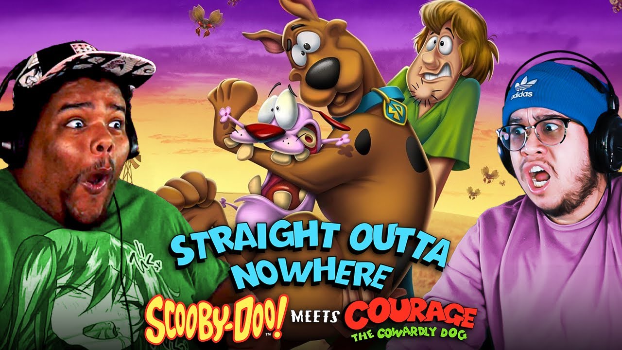 SCOOBY MEETS COURAGE! | Straight Outta Nowhere Movie Group Reaction