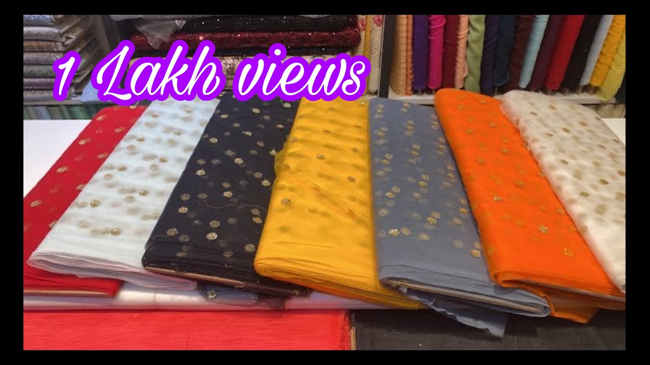 Imported running fabrics/ Latest collection/very Reasonable price starting 50 rs in Sowcarpet….
