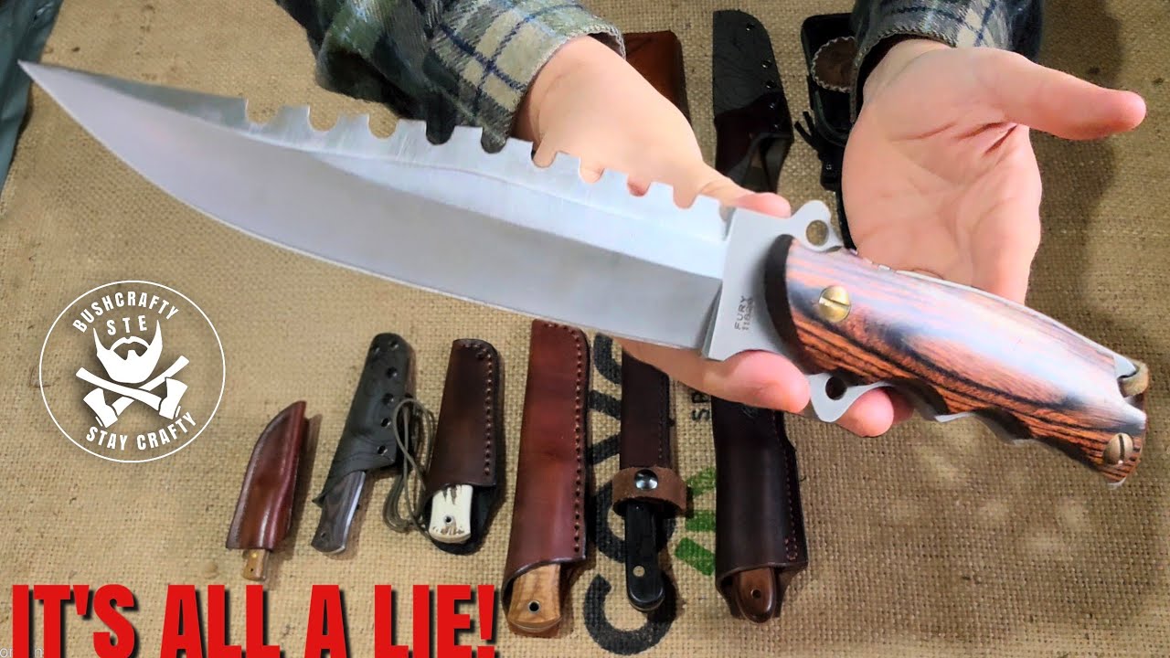The Truth About Your Bushcraft knife!