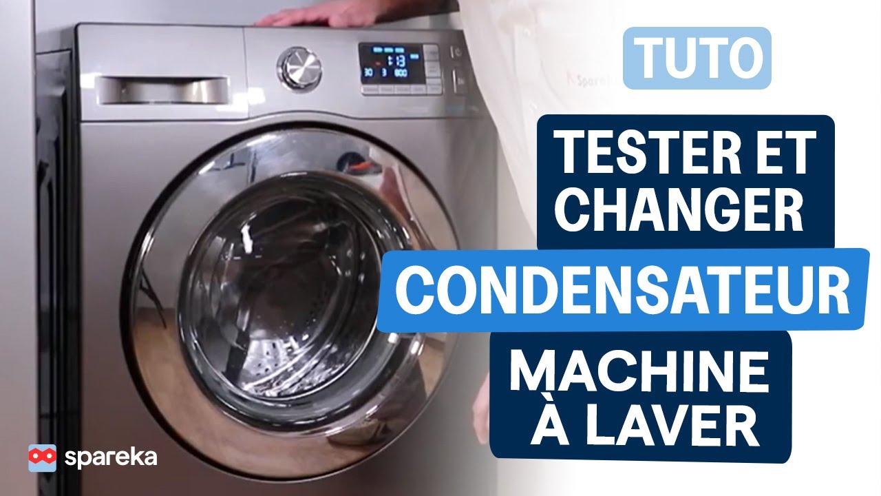 Comment tester ou remplacer un filtre antiparasite de lave-linge (tuto complet)