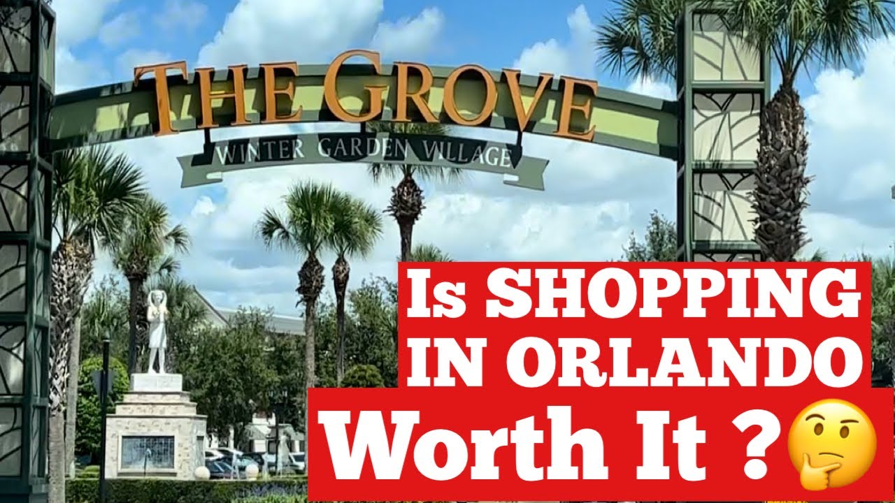 LET’S GO SHOPPING! 🛍️ Is Shopping In Orlando Florida WORTH IT? | Winter Garden Village