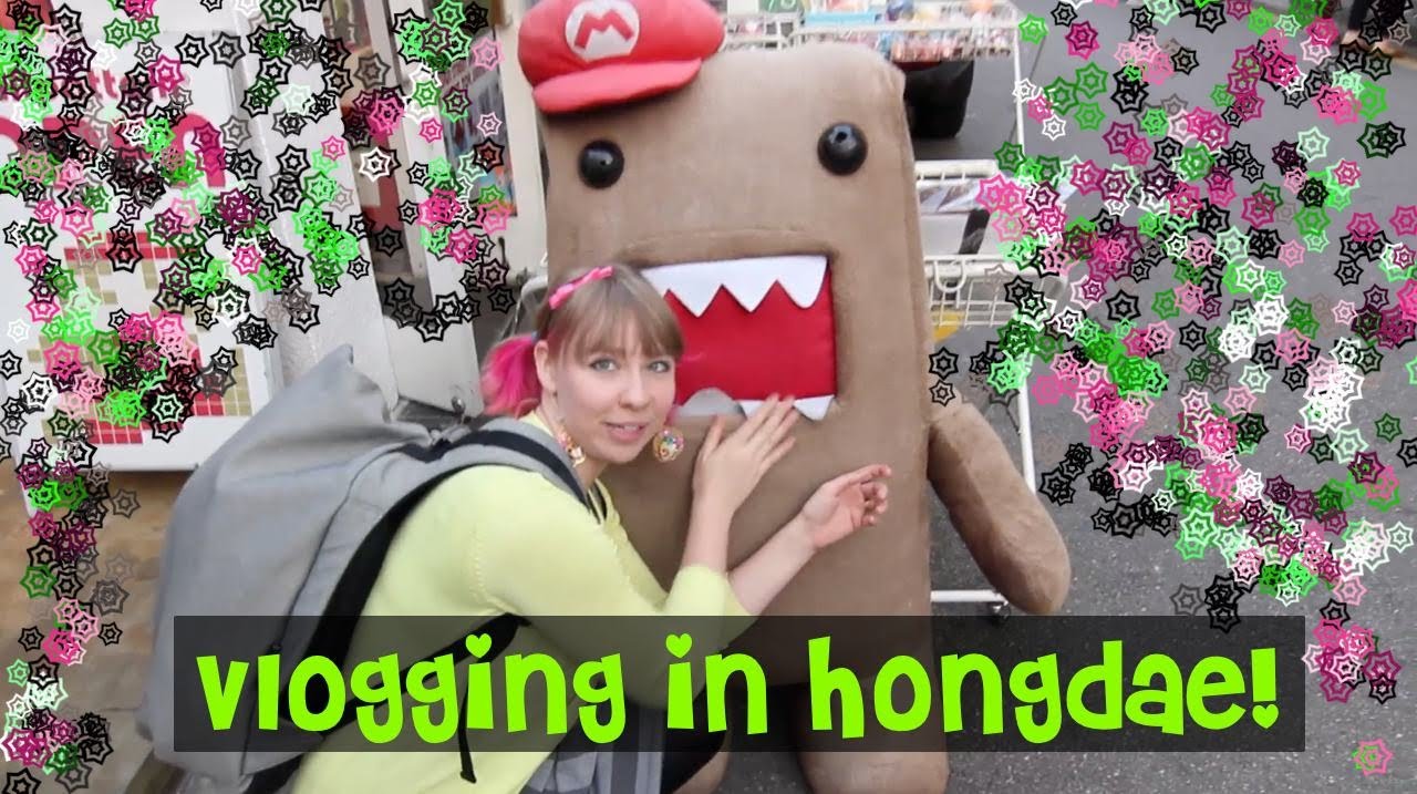 Hanging out in Hongdae