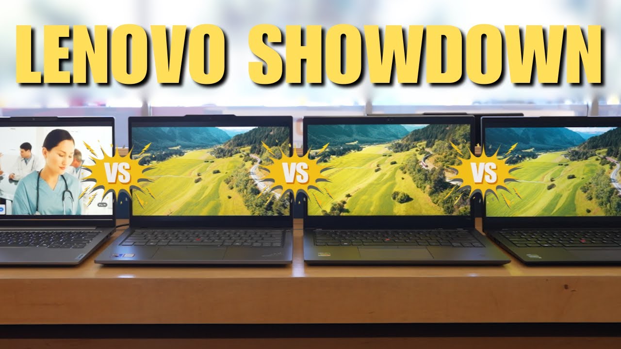ThinkBook 14 vs ThinkPad T14 vs T14s vs X1 Carbon! 14 Inch Lenovo Showdown!