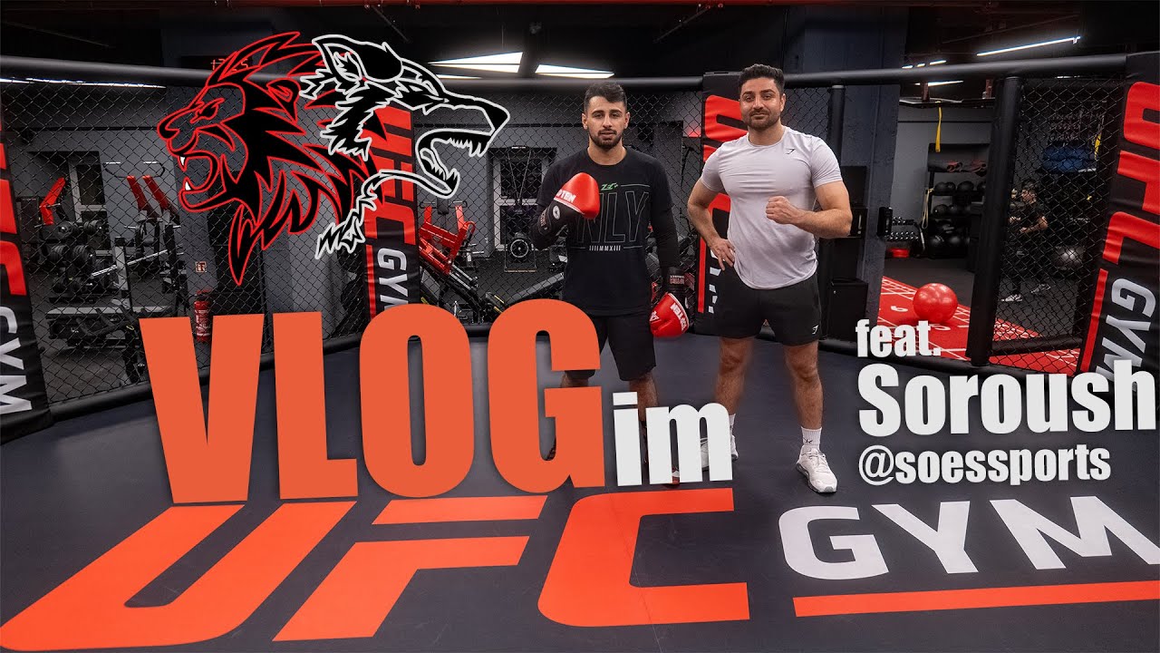 Athletik Training im UFC Gym | BOXEN |HAMBURG VLOG @soroushesmaeilipersian Teil 2