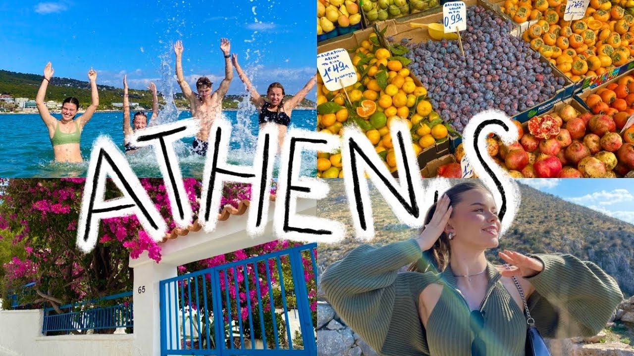VLOG | školní výlet do Athén 🇬🇷💕