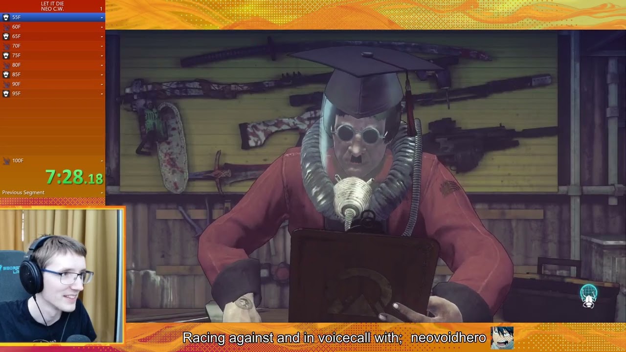 Let It Die Speedrun Race | NEO Candle Wolf - Restricted PB 