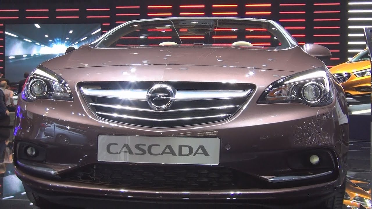 Opel Cascada Cosmo 1.6 ECOTEC DIT 125 kW 6AT (2016) Exterior and Interior
