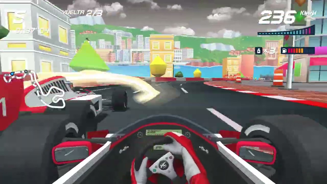 Monaco F1 1991 (Senna Forever horizon chase turbo)