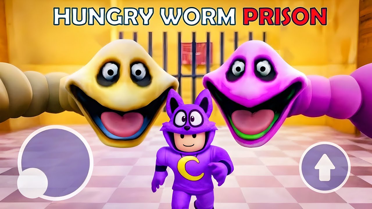 Prison Escape Hungry Worm Obby  - Full Gameplay Walkthrough Part 10 (Android, iOS)
