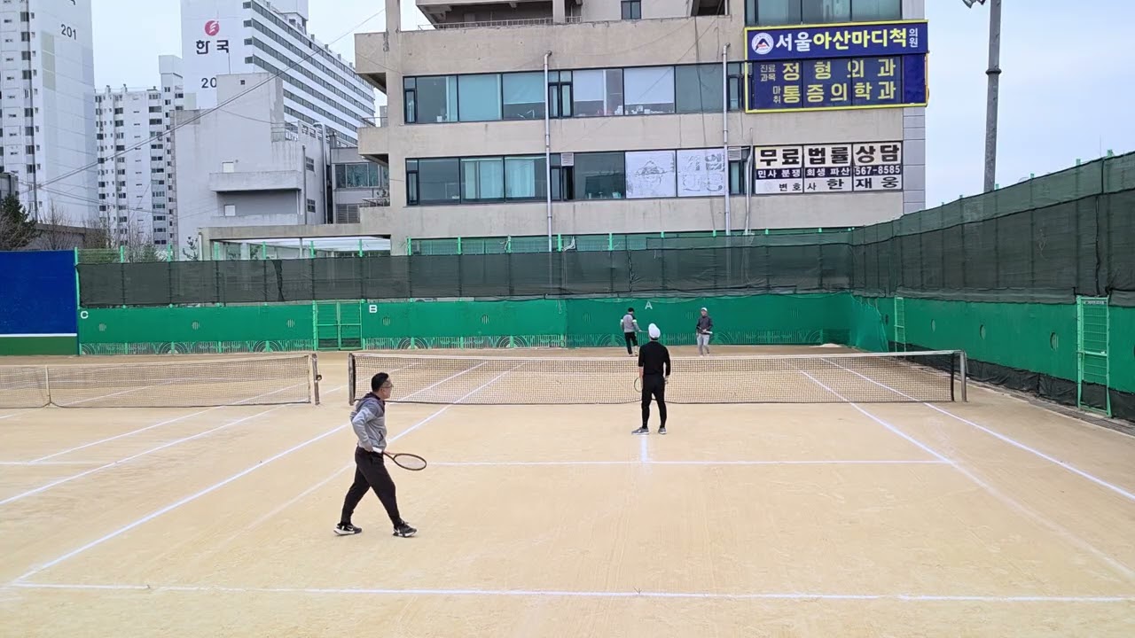 게임[서부] 20260301 남자 복식1(페어 이명배) 승리 6대4
