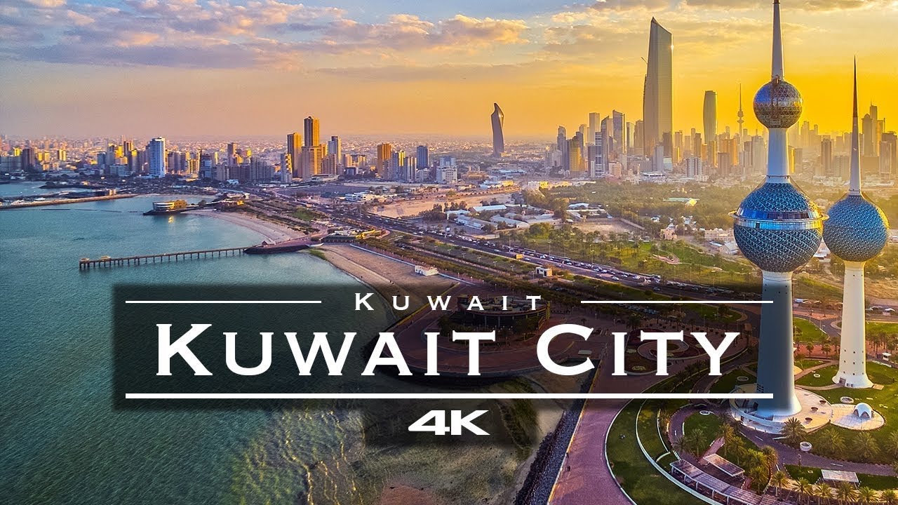 Kuwait City Night view/from the room.