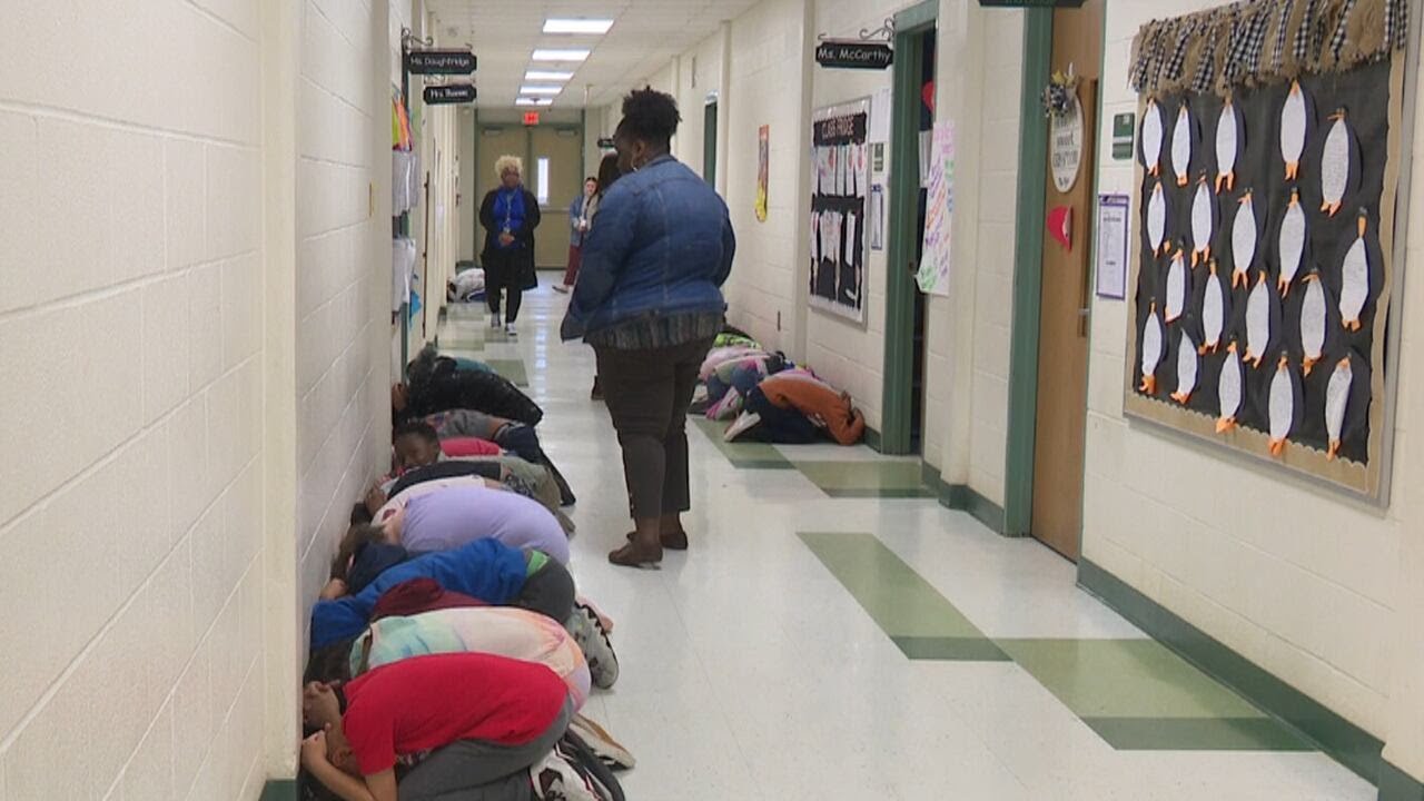 Schools across the state conduct annual tornado drill