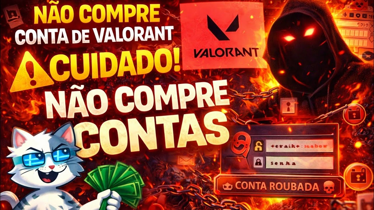 N&Atilde;O COMPRE CONTA DE VALORANT *Cuidado*