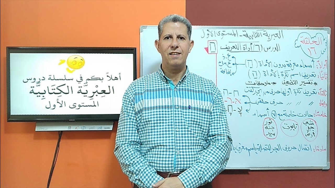 حلقة-16-أداة التعريف في العبرية الكتابية