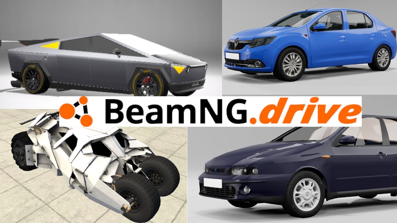 Carros vs Mega rampa! SER&Aacute; QUE O BATM&Oacute;VEL CONSEGUIU? - BeamNG Drive