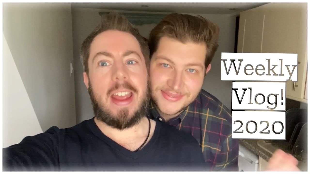 COOKING, NEW ART & FROST! BRITISH WEEK IN MY LIFE! GAY WEEKLY VLOG COUPLE 2020