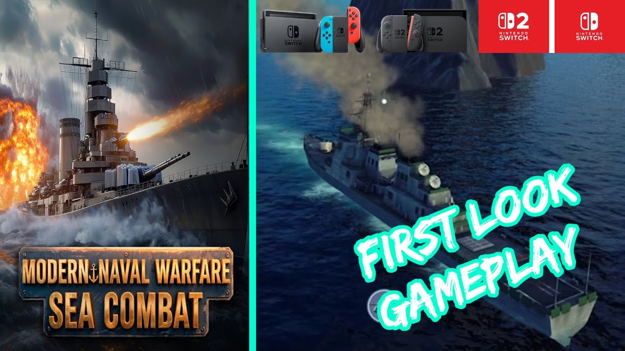 Modern Naval Warfare: Sea Combat – Nintendo Switch / Switch 2 Gameplay