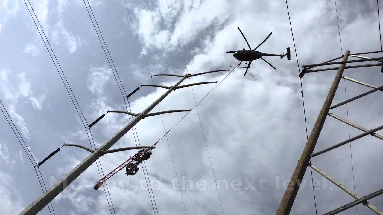 Power Line Installation