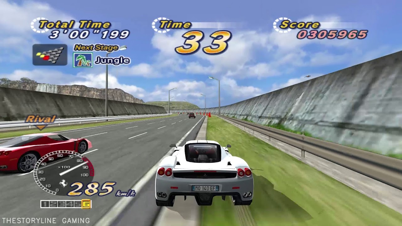 Outrun 2 SP - Outrun Mode - Hard - Ferrari Enzo