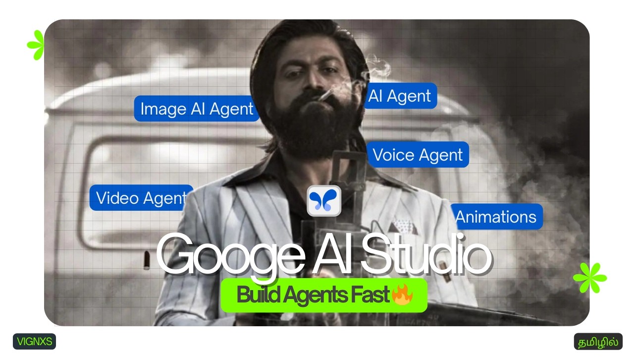 Google’s New AI Studio is CRAZY! 🤯 Build Apps Without Coding (Tamil)