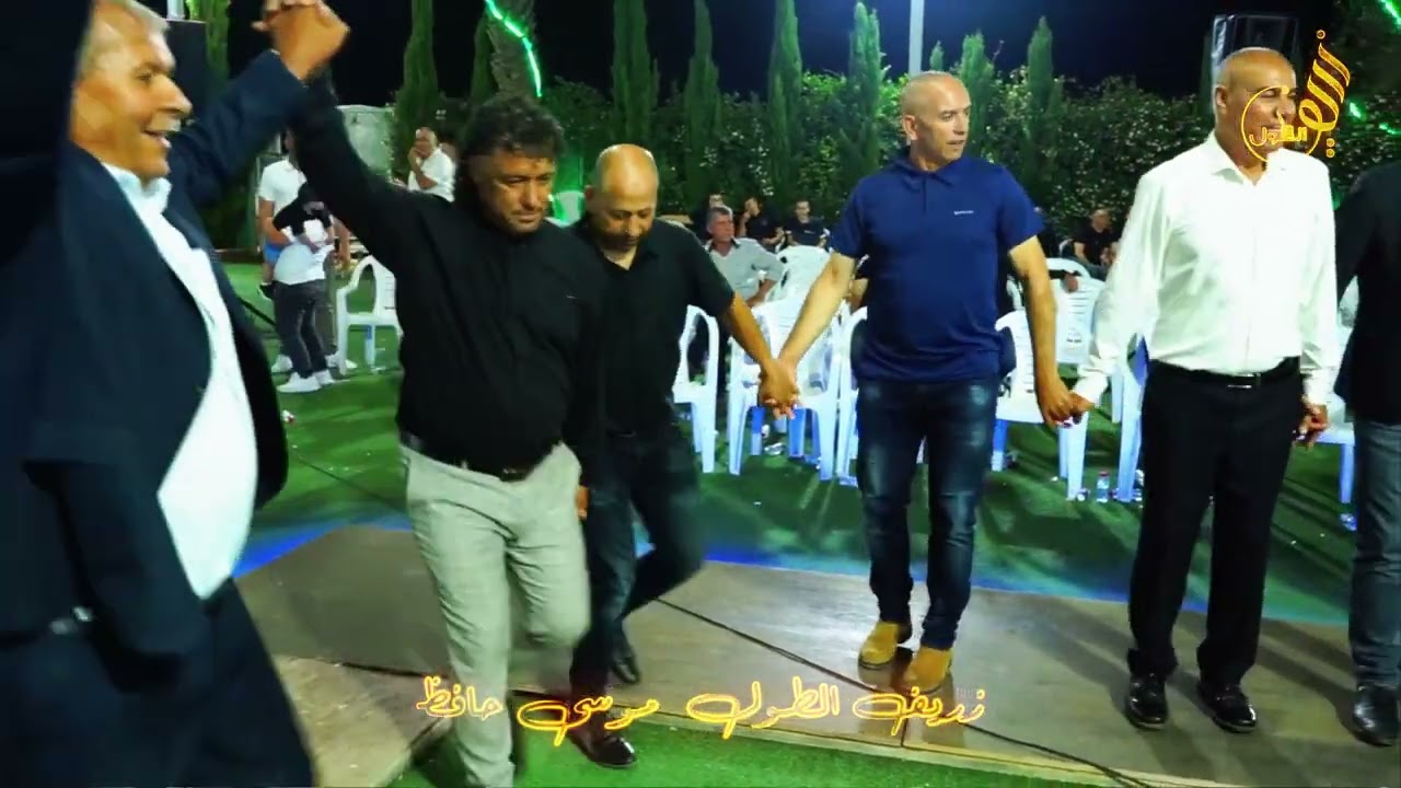 الدبكة المرتبة  #موسى_حافظ   حفل الحاج ابراهيم خضر -ابو خضر - العريس محمد - #عيلوط