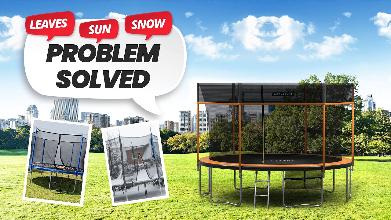 Trampoline Cover: Keep Your Trampoline Clean & Protected All Year