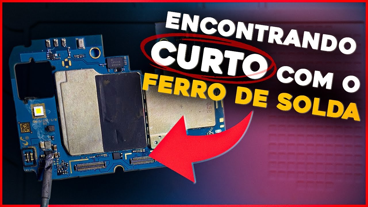 Nova Técnica Para Localizar Curtos Que Não Aquecem no Conserto de Celular! (Muito Fácil)