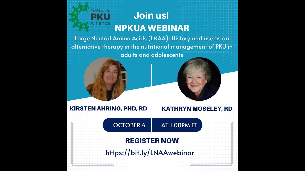 NPKUA hosted LNAA Webinar with Kirsten Ahring and Kathryn Moseley