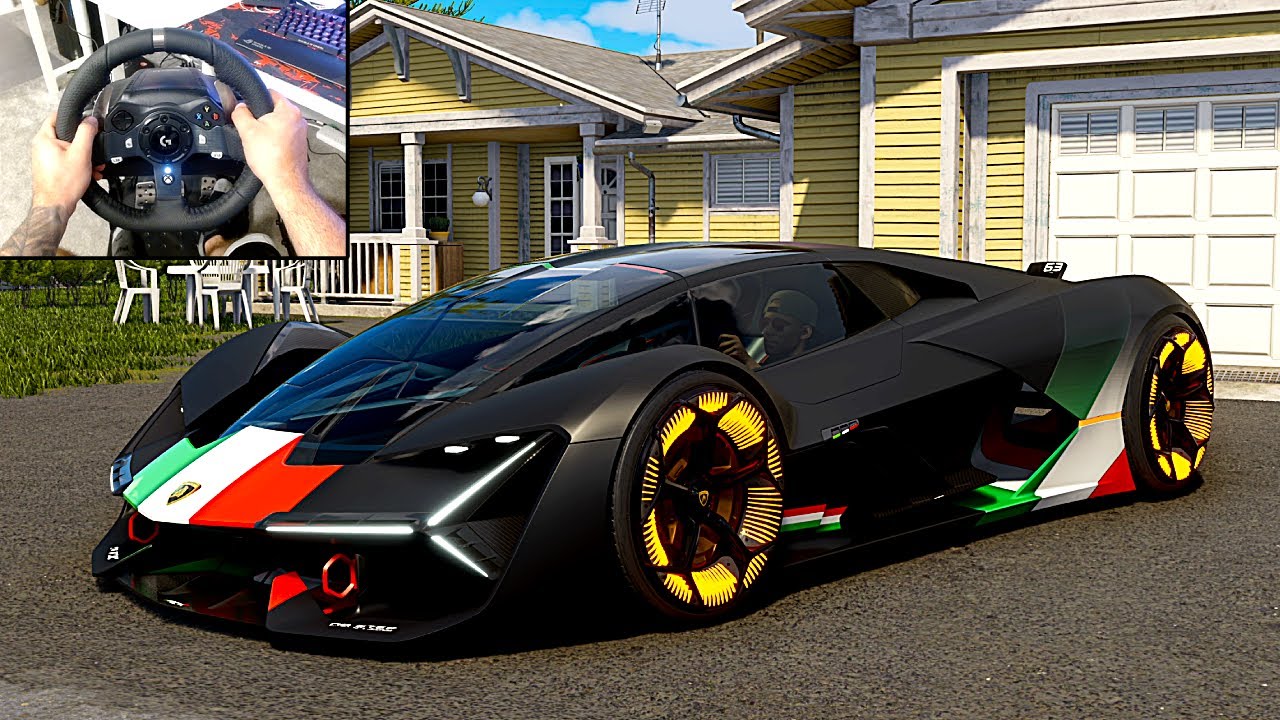 Lamborghini Terzo Millennio | The Crew Motorfest | Steering Wheel Gameplay (Logitech G920)