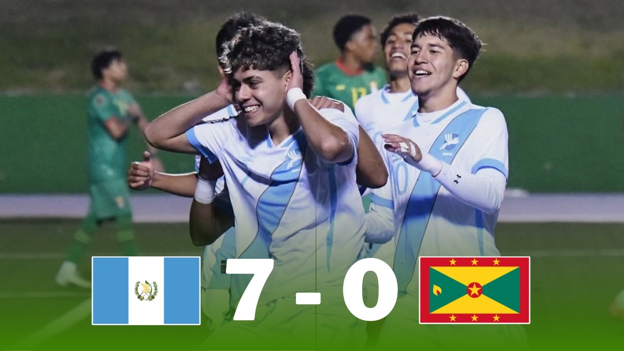 ¡GOLEADA DE GUATEMALA! Guatemala Sub 17 vs Granada SUB 17 Campeonato Sub 17 CONCACAF 2026