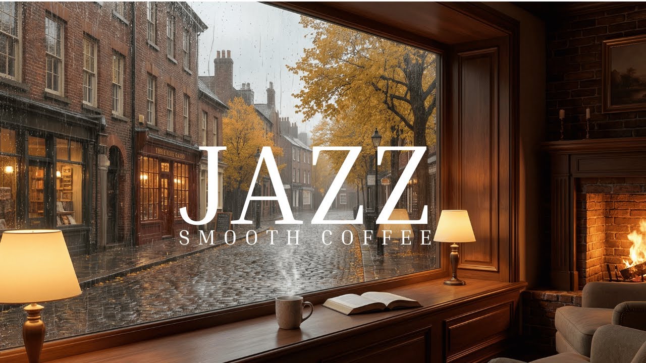 Rainy Window Jazz – Soft Jazz Instrumental Music for Relaxation & Concentration