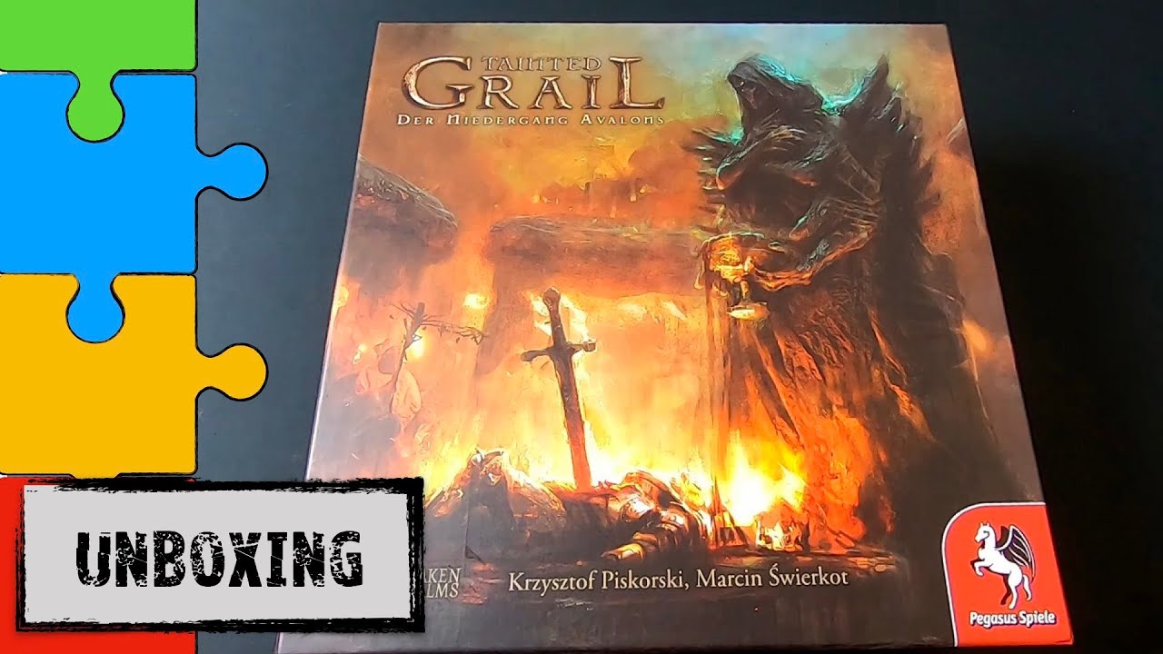 #Unboxing - Tainted Grail (Pegasus 2020) | Basis Retail Version