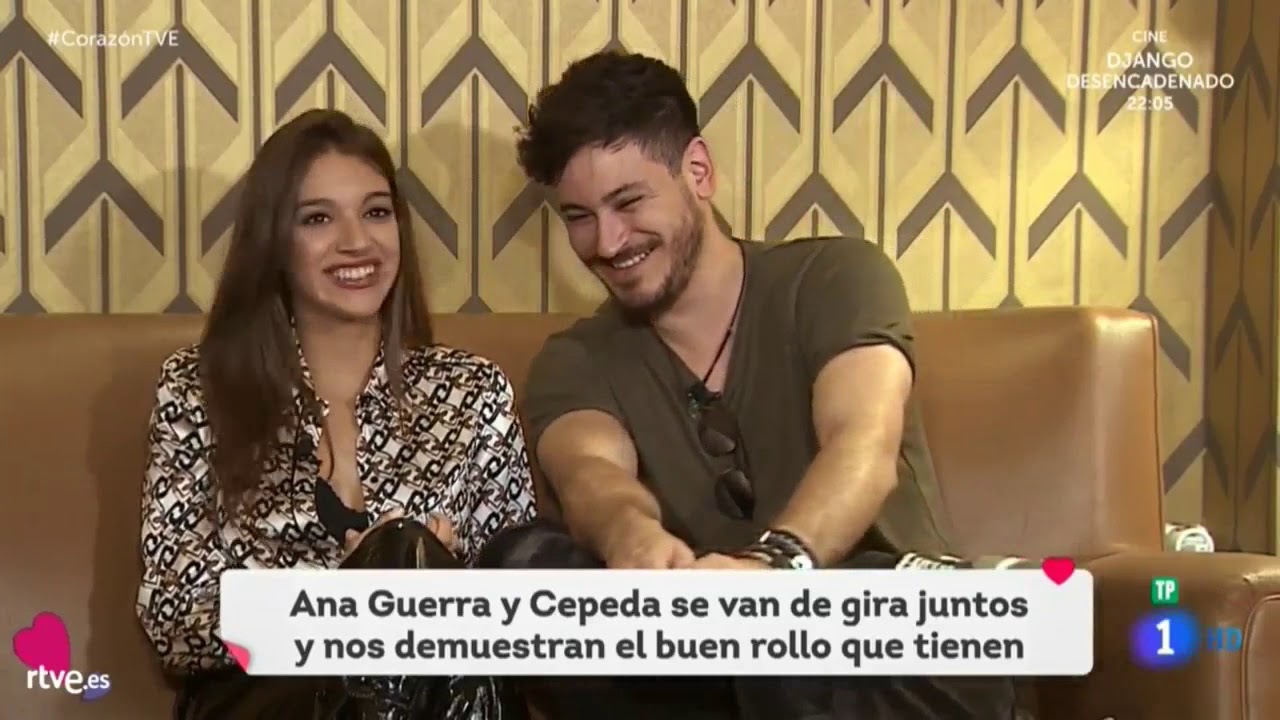 Cepeda y Ana Guerra en Corazón TVE (22/09/2019)