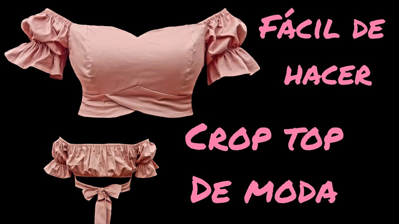 Cómo Hacer un Crop Top de Moda