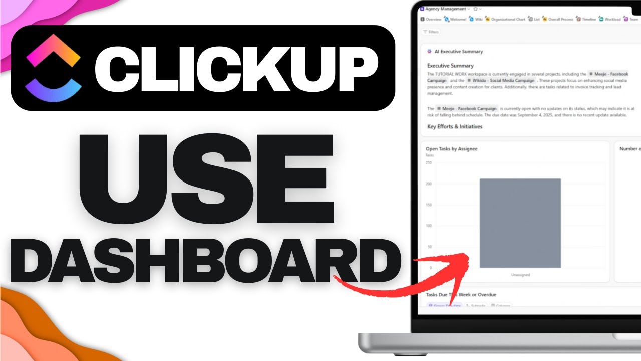 How to Use ClickUp Dashboards (Fast Beginner&rsquo;s Guide)