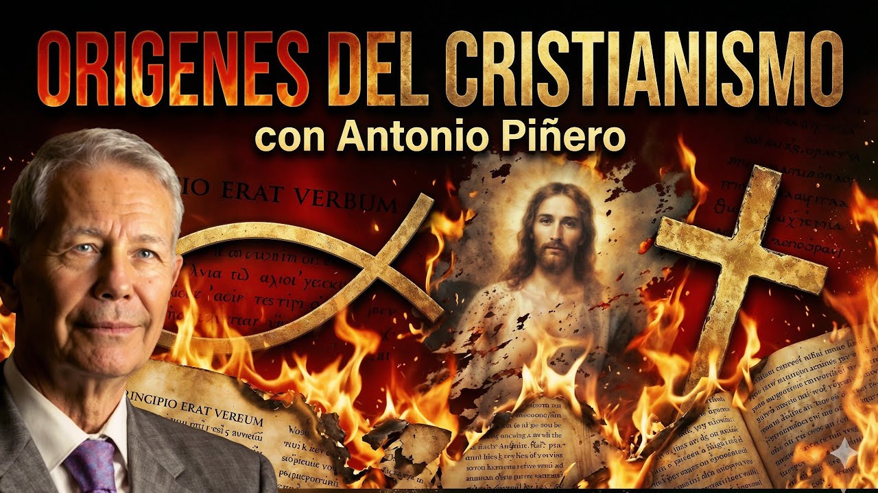 Jesús NO fue CRISTIANO, el origen del cristianismo con Antonio Piñero