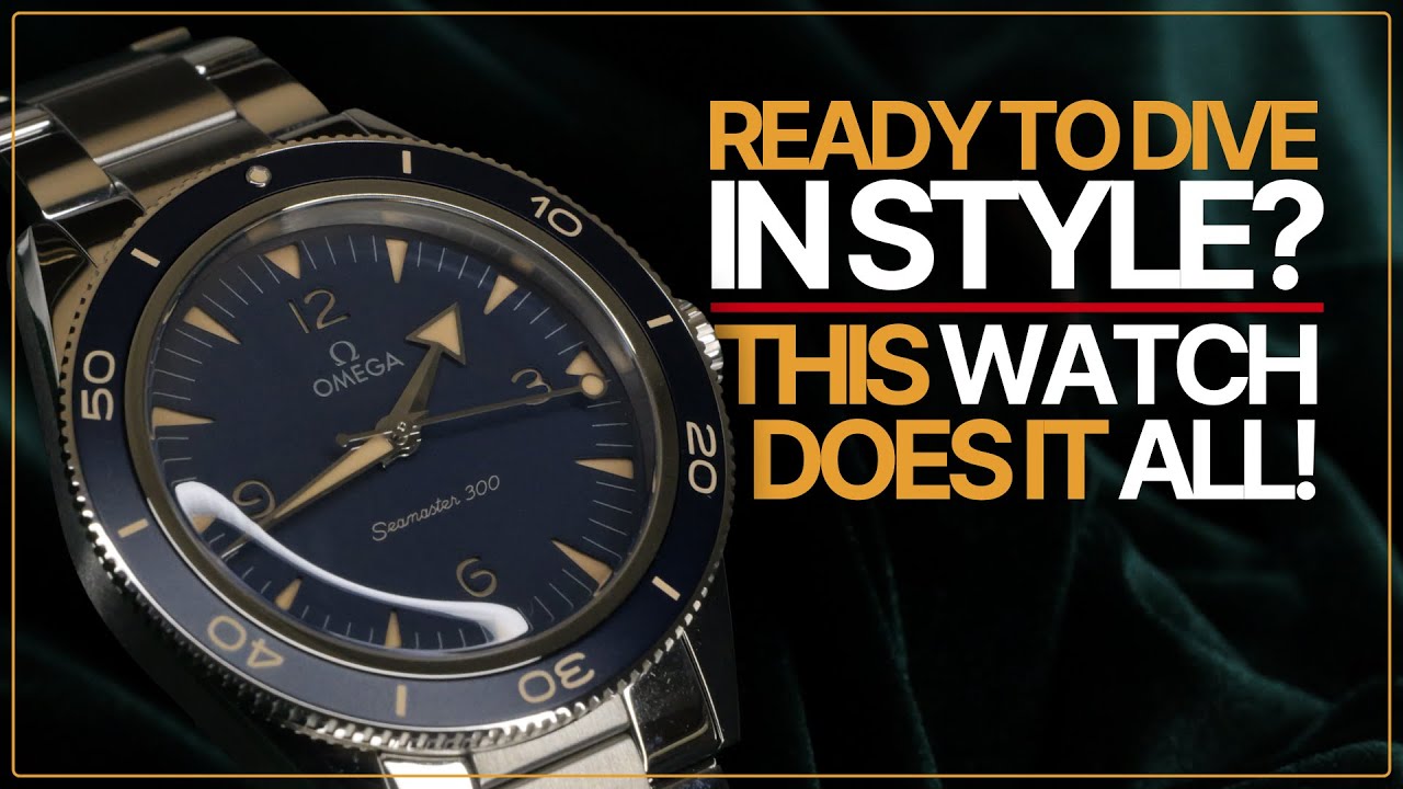 Omega Seamaster 300 234.30.41.21.03.001 Showcase | Iconic Blue Dial