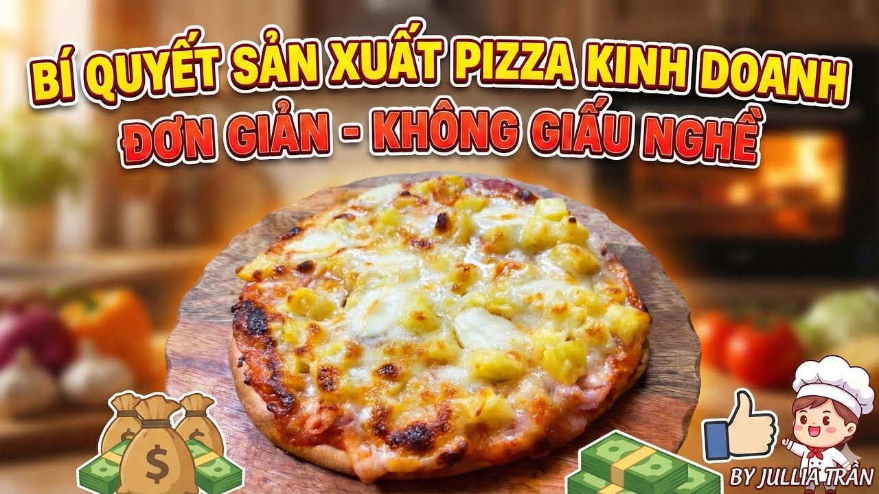 BÍ QUYẾT SẢN XUẤT PIZZA KINH DOANH - NO FAIL | JULLIA TRAN- PASTRY COACH 