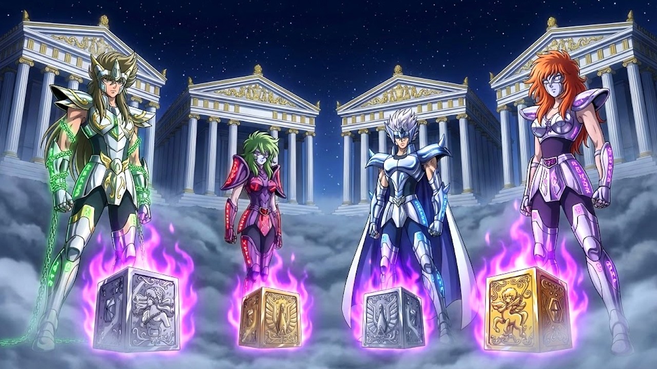 REVELADO! O SEGREDO DAS 4 ARMADURAS QUE PODEM SUPERAR OS CAVALEIROS DE OURO!
