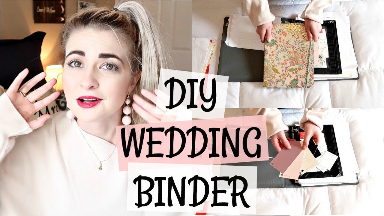 DIY | REALISTIC WEDDING PLANNING BINDER | SIMPLE AND EASY